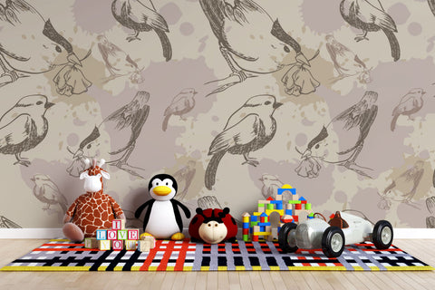 Fero Nursery Wallpaper