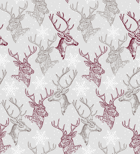 Deer Pattern Wallpaper