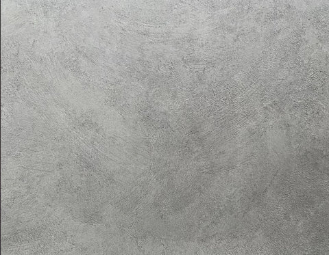 CementoArt Adhesive Cement Interior - Furniture Wrap, Peel & Stick Gray Concrete Wallcovering, 48"W