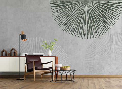 Decorative Concrete Wall Mural