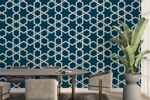 Arabesque Pattern Wallpaper