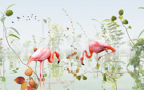 Flamingo Nature Wallpaper