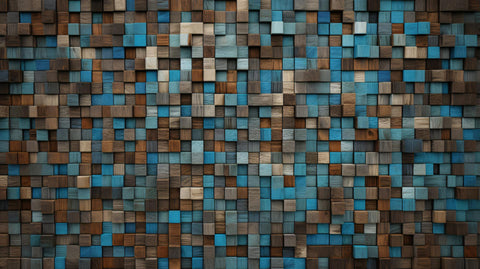 Wood Tile Wallpaper