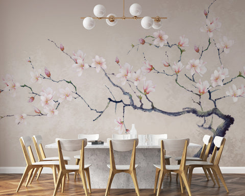Sakura Floral Wallpaper