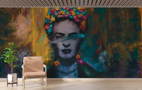 Kahlo Abstract Wallpaper