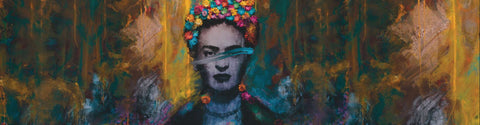 Kahlo Abstract Wallpaper