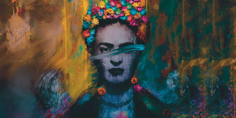 Kahlo Abstract Wallpaper