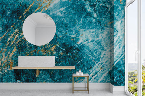 Amazonite Marble Wallpaper