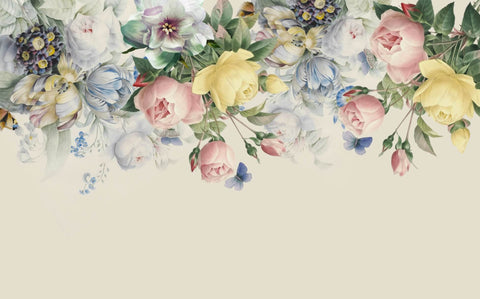 Asiaticus Floral Wallpaper