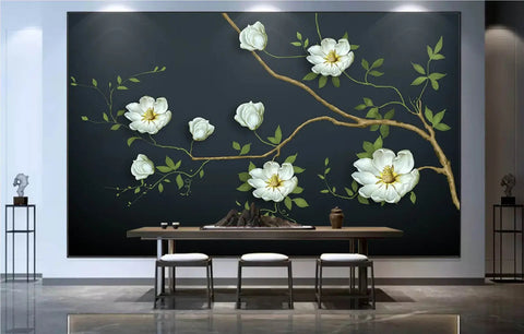 Cerasus Flower Floral Wallpaper