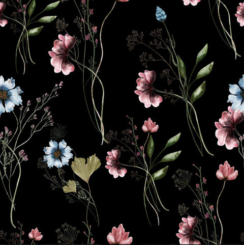 Apis Floral Wallpaper