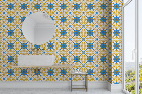 Coucal Tile Wallpaper