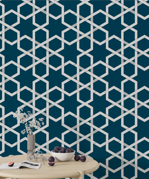 Arabesque Pattern Wallpaper