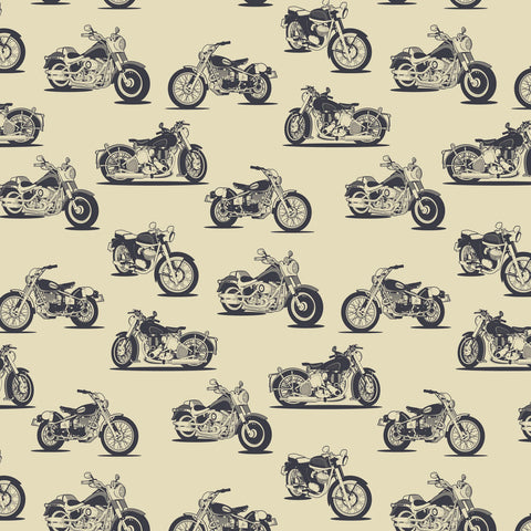 Motorcycles Pattern Wallpaper