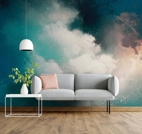 Oil Painting Cloud Wallpaper