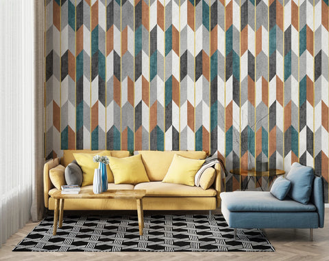 Vintage Decorative Pattern Wallpaper