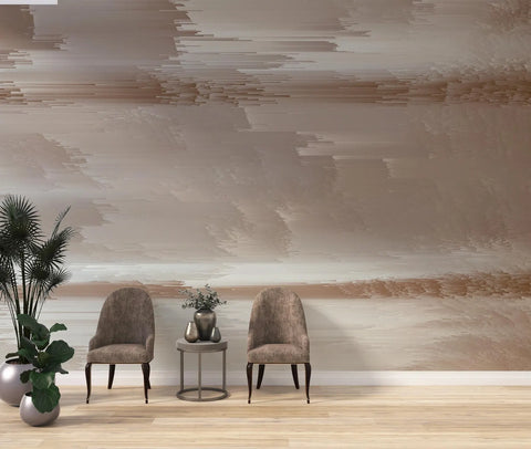 Peel And Stick Neutral Abstract Wallpaper