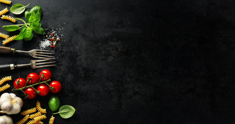 Vegetables and Pasta Wallpaper
