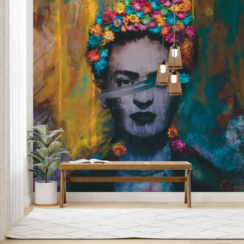 Kahlo Abstract Wallpaper