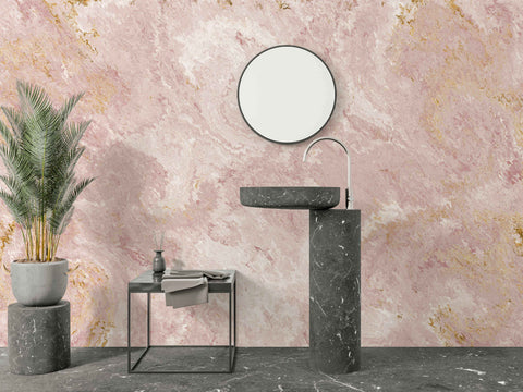 Morganite Marble Wallpaper