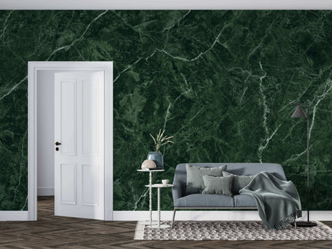 Malachite Marble Wallpaper