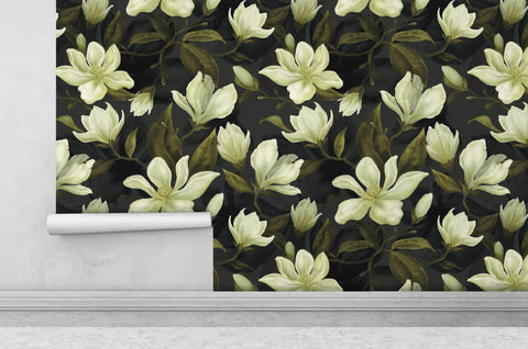 Lillium Floral Wallpaper