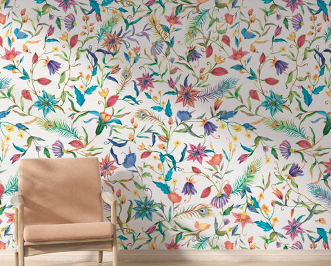 Arya Floral Wallpaper