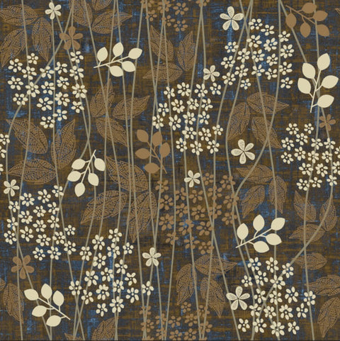 Lantana Floral Wallpaper