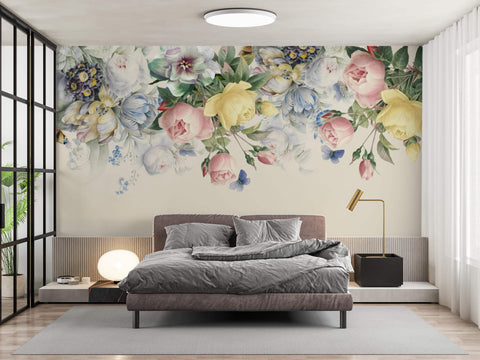 Asiaticus Floral Wallpaper