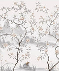 Actinidia Floral Wallpaper