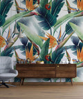 Canna Floral Wallpaper