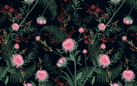 Trifolium Floral Wallpaper