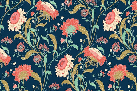 Tagetes Flower Floral Wallpaper