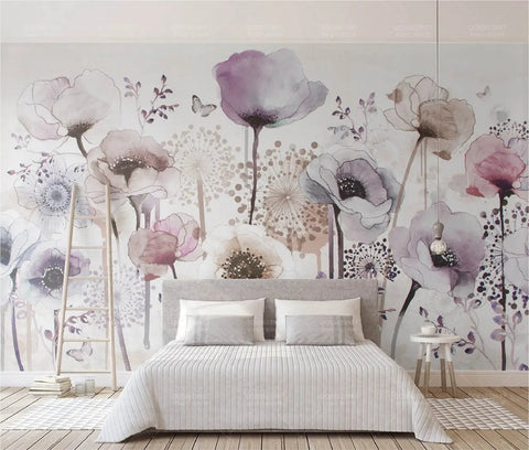 Nelumbo Flower Floral Wallpaper