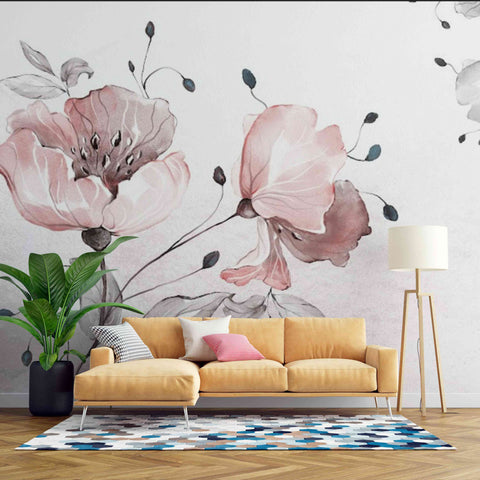 Styrax Floral Wallpaper