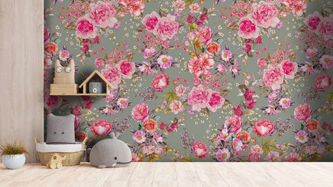 Primavera Floral Wallpaper