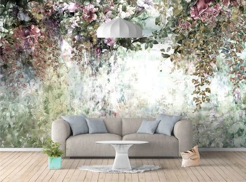 Jardin Floral Wallpaper