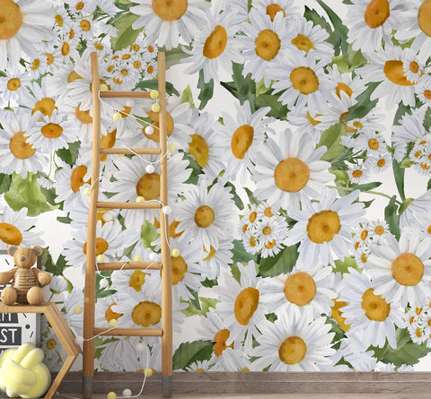 Datisca Floral Wallpaper