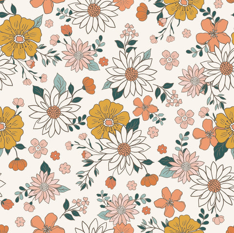 Zea Floral Wallpaper