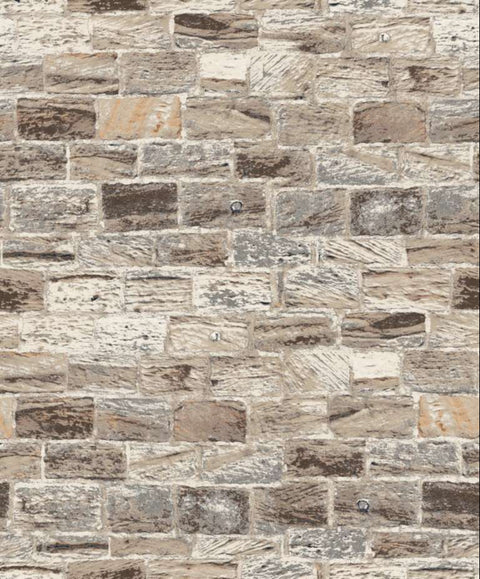 Pinatubo Brick Wallpaper
