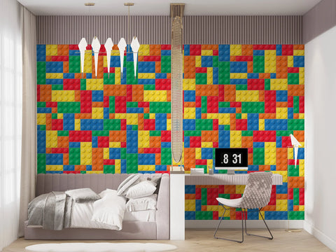 Lego Teen Room Wallpaper