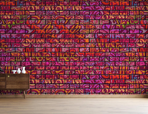 Tambora Brick Wallpaper