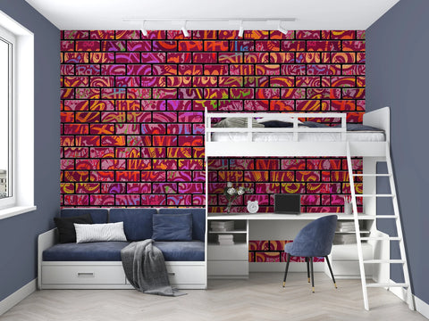 Tambora Brick Wallpaper