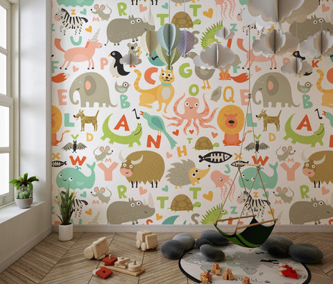 Intro Nursery Wallpaper