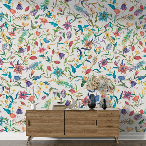 Arya Floral Wallpaper